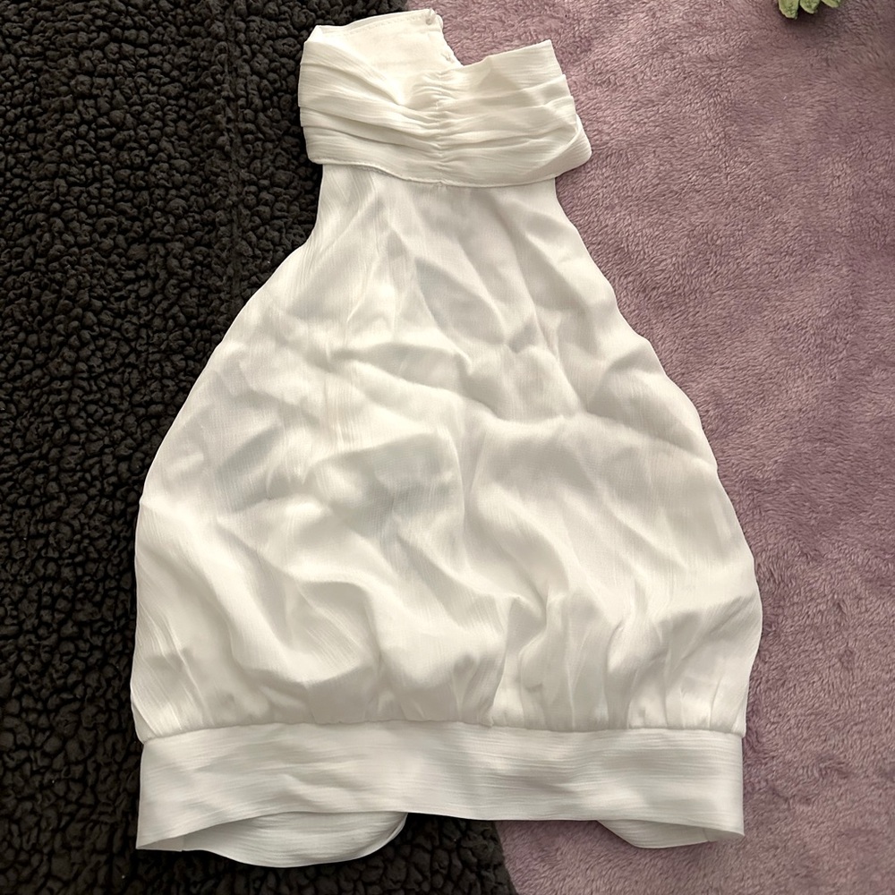Princess Polly White Halter Top
